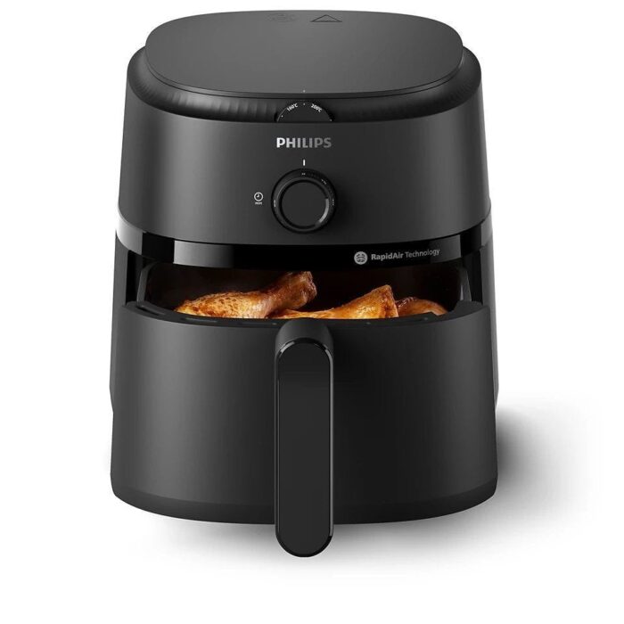 Philips 1000 Series Air Fryer, 4.2L, 1300W, Black - NA120/00 - Image 4