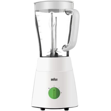 Braun Electric Blender, 1.5L, 500W, White - JB0123WH (International Warranty)