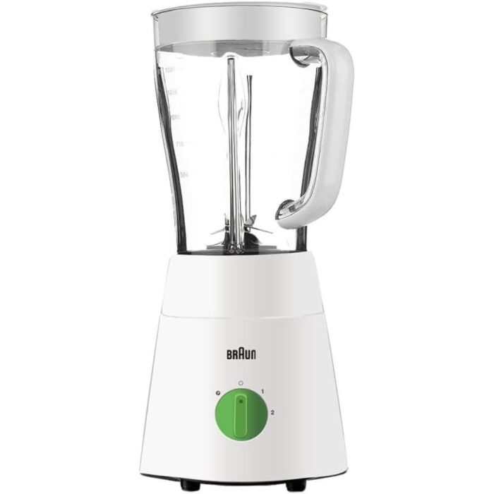 Braun Electric Blender, 1.5L, 500W, White - JB0123WH (International Warranty) - Image 1