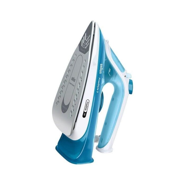 Braun FreeStyle 3 Steam Iron, 2400 Watt, Blue and White - FI3144BL - Image 2