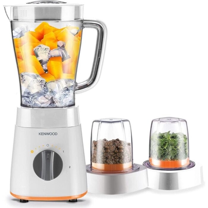 Kenwood Electric Blender, 1.5 Liter, 500 Watt, White - BLP15.360WH (International Warranty) - Image 2