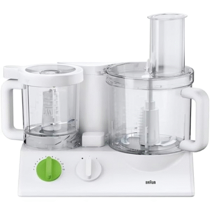 Braun TributeCollection Food Processor, 2L Capacity, 600W, White - FX3030 (International Warranty)