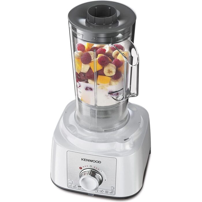 Kenwood Food Processor, 2.1L, 1000W, White - FDP65.400WH (International Warranty) - Image 3