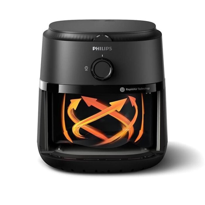 Philips 1000 Series Air Fryer, 4.2L, 1300W, Black - NA120/00 - Image 5
