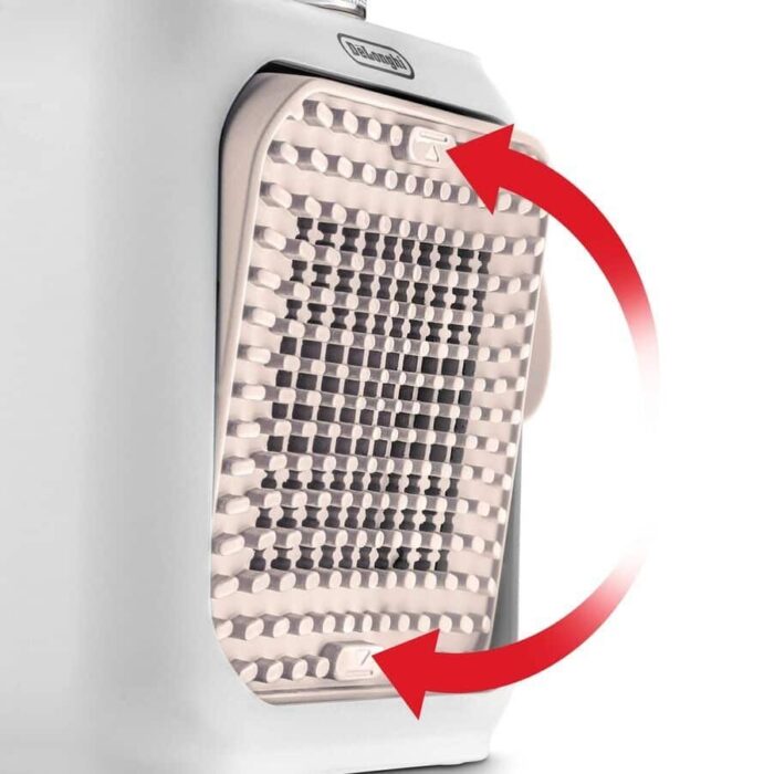 DeLonghi Capsule Desk Ceramic Fan Heater, 360 Watt, Pink - HFX10B03.PK - Image 3