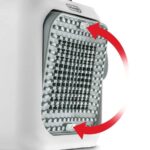 DeLonghi Capsule Desk Fan Heater, 360 Watt, Green - HFX10B03.GR (Raya Warranty) - Image 3