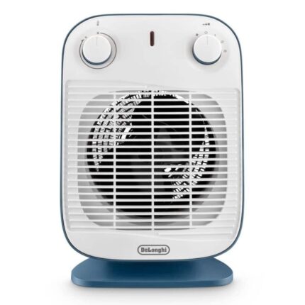 DeLonghi Verticale Edge Fan Heater, 2000 Watt, Blue - HFS50B20.AV