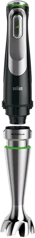 Braun MultiQuick 9 Hand Blender MQ9187XL with 8 Attachments, 700W, ActiveBlade Technology, Black