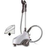 Kenwood GSP70.300WH Garment Steamer, 2000W, 2L Removable Tank, 50g/min Continuous Steam, Digital LCD, Adjustable Height, White