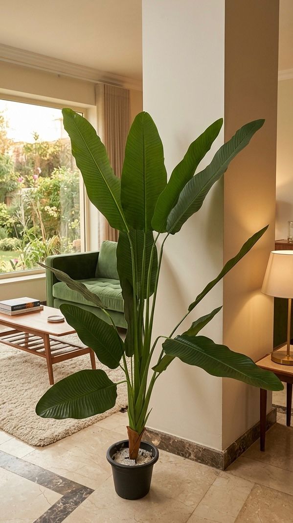 656c9bf9-5dfc-4ca3-aea1-0e310156b838 Artificial Banana Tree Plant – Tropical Indoor Decor Statement - Image 1