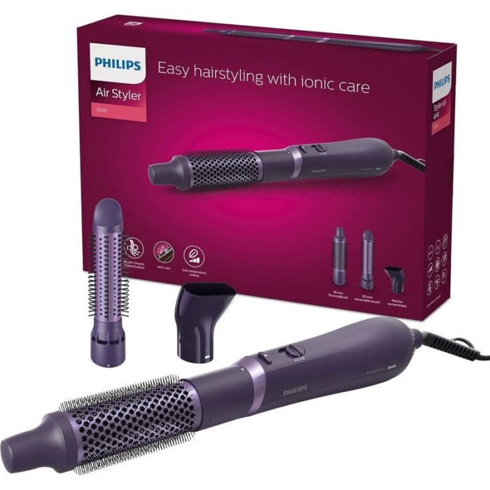 Philips AIRSTYLER 3000 ION, DEEP PURPLE - Image 1