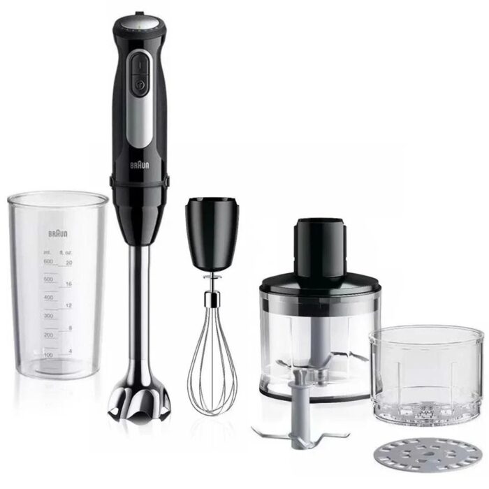 Braun MultiQuick 5 Hand Blender MQ55254M 1000W - Black - Image 1