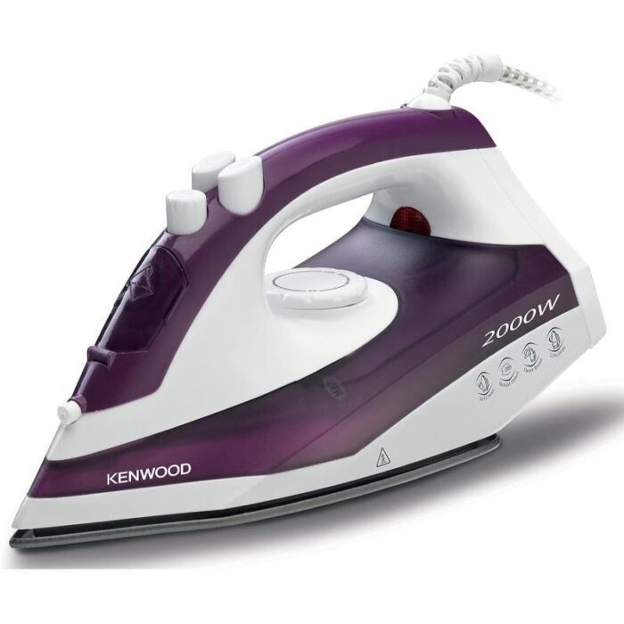 Kenwood Steam Iron STP40.000WP Teflon Purple - Image 1