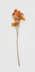 Artificial Plant Branches For Home and Office Decor Premium Plastic Autumn Orange