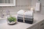 Luxury 4-Piece Cotton Towel Set – Ultra Soft & Highly Absorbent Bathroom Towels – Available in 3 Elegant Colors - Image 2