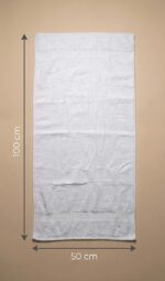 Luxury 4-Piece Cotton Towel Set – Ultra Soft & Highly Absorbent Bathroom Towels – Available in 3 Elegant Colors - Image 4