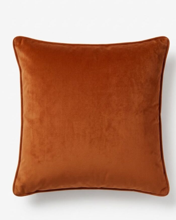 Sunset Palms Velvet printed cushion - Image 3