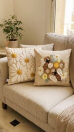 Bloom & Bee Tufted Cushion Collection