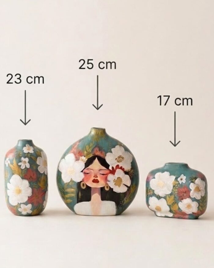 Flora and Muse Hand-Painted Pottery - Image 3