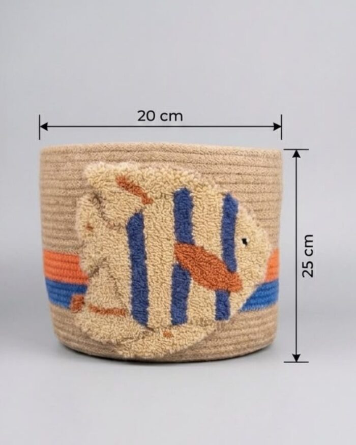 The Riviera Handwoven Coastal Organizer Set ( set of 3) - Image 3