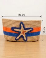 The Riviera Handwoven Coastal Organizer Set ( set of 3) - Image 4