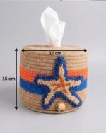 The Riviera Handwoven Coastal Organizer Set ( set of 3) - Image 5