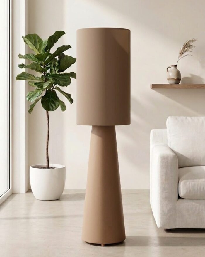 Dune Minimalist Tapered Floor Lamp - Image 1