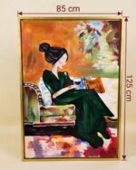 Hand-Painted Evening Elegance Art work - Image 3