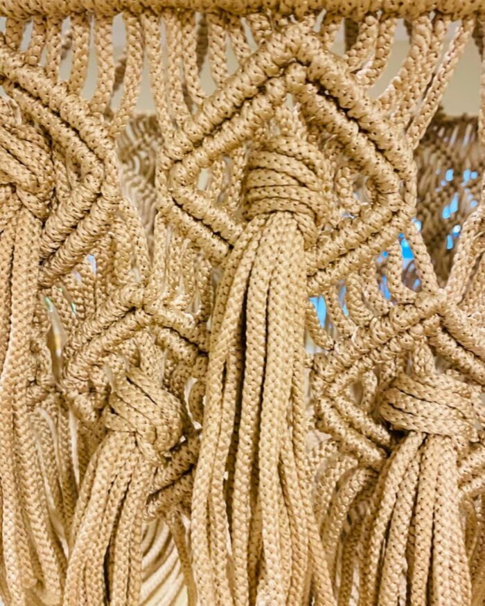 The Tulum Macrame Pendant  for Tropical and Coastal Vibe - Image 5
