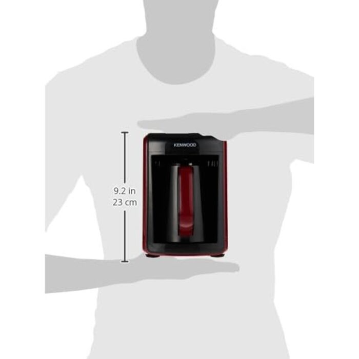 Kenwood Turkish Coffee Maker, 535 Watt, Black Red - CTP10-000BR - Image 10