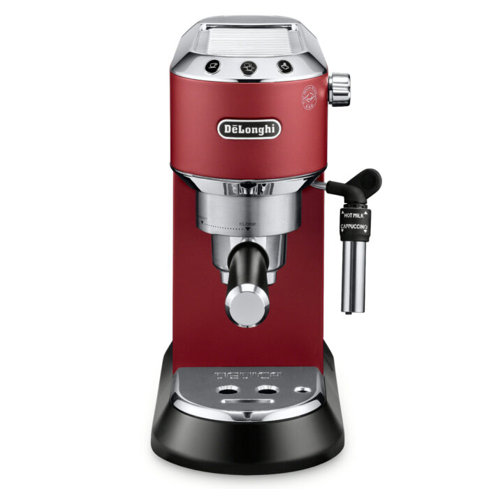 DeLonghi EC685R Dedica Deluxe Pump Espresso Machine - Red - Image 8