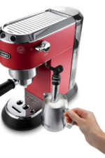 DeLonghi EC685R Dedica Deluxe Pump Espresso Machine - Red - Image 12