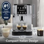 De'Longhi Magnifica Start Automatic Espresso Machine with Manual Milk Frother, Silver - Image 6