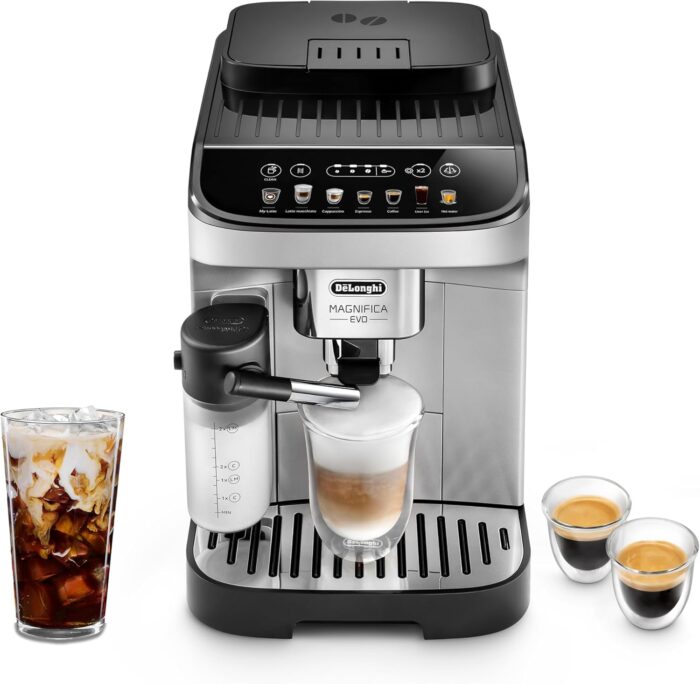 De'Longhi Magnifica Start Automatic Espresso Machine with Manual Milk Frother, Silver - ECAM22022SB - Image 9