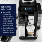 De'Longhi Rivelia LatteCrema Automatic Coffee Machine, Onyx Black (EXAM440.55.B) - Image 11