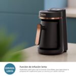 Philips Series 5000 Turkish Coffee Maker HDA150/60 – Black & Copper - Image 8