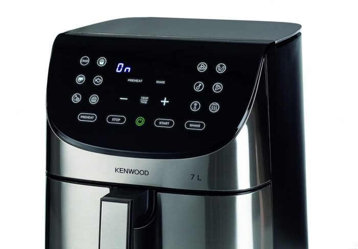Kenwood Air Fryer HFM80.000SS – 7L Digital 1800W XXXL Air Fryer with Max Crisp & 12 Presets - Image 3