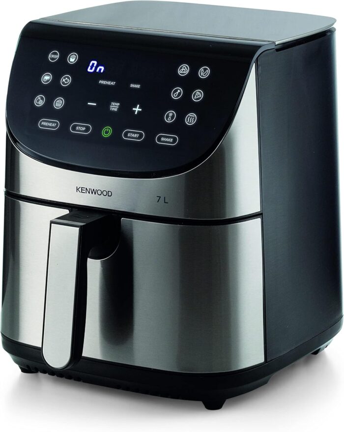 Kenwood Air Fryer HFM80.000SS – 7L Digital 1800W XXXL Air Fryer with Max Crisp & 12 Presets - Image 5