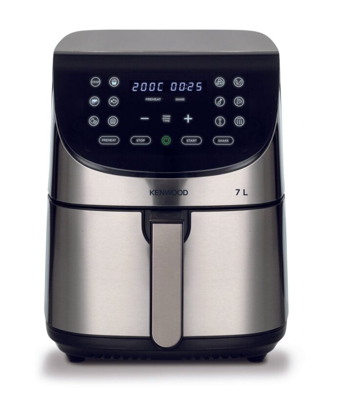 Kenwood Air Fryer HFM80.000SS – 7L Digital 1800W XXXL Air Fryer with Max Crisp & 12 Presets - Image 6
