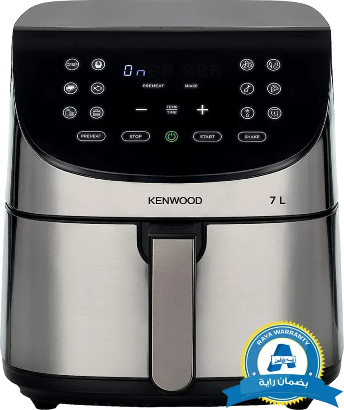 Kenwood Air Fryer HFM80.000SS – 7L Digital 1800W XXXL Air Fryer with Max Crisp & 12 Presets - Image 7