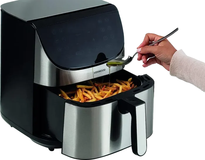 Kenwood Air Fryer HFM80.000SS – 7L Digital 1800W XXXL Air Fryer with Max Crisp & 12 Presets - Image 9
