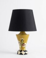 The Caballero Hand-Painted Wooden Table Lamp - Image 2