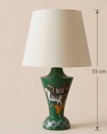 The Heritage Rider Hand Painted Wooden Table Lamp - Image 3