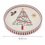 Pine Branch Christmas Tree round tray size Ø45 cm