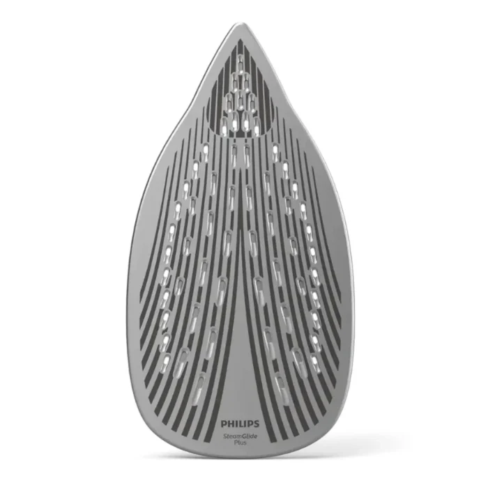 Philips 5000 Series Steam Iron DST5010/16 – 2400W, 40g/min Continuous Steam, 160g Steam Boost, SteamGlide Plus Soleplate, 300ml Water Tank, White/Grey - Image 4