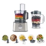 Kenwood FDP301SI MultiPro Compact Food Processor, 800W, 2.1L Bowl, 1.2L Blender, Silver - Image 2