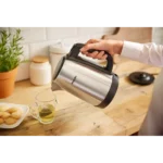 Philips Daily Collection HD9350/92 Stainless Steel Electric Kettle – 1.7 L, 2200 W, Spring Lid, Light Indicator - Image 4