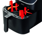 Kenwood 7L 1800W Digital Air Fryer HFP80 - Black - Image 9
