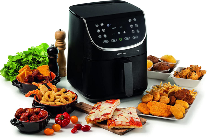 Kenwood 7L 1800W Digital Air Fryer HFP80 - Black - Image 10
