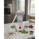 DSP 4-in-1 Hand Blender KM1092 200W Turbo with Chopper - Black - Image 8